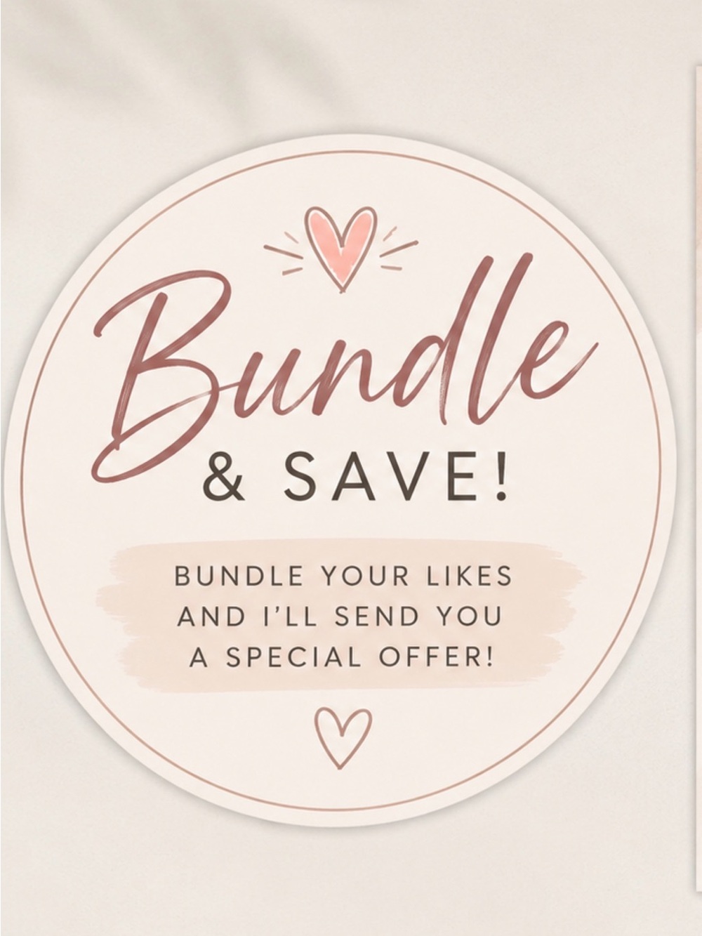 Bundle & Save!!!🌸‼️🙌🏻